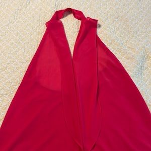 Sleeveless Around the neck top